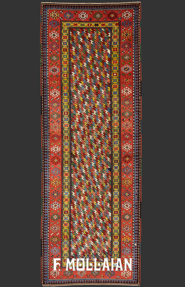 Tappeto Caucasico Antico Multicolor Talish n°:43885087